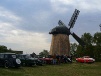 Windmühle in Schöna-Kolpien.